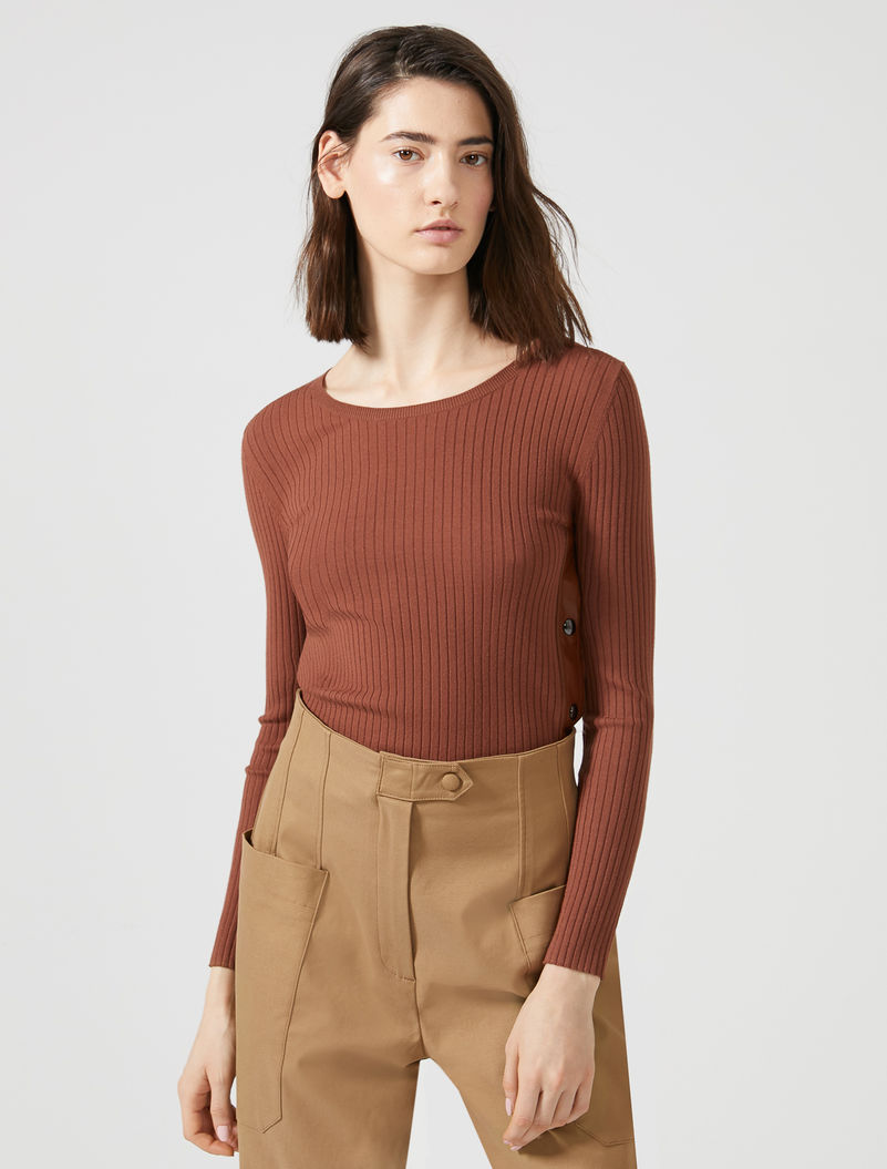 

Джемпер MaxMara  Коричневый 73660706600, Джемпер MaxMara S Коричневый 73660706600