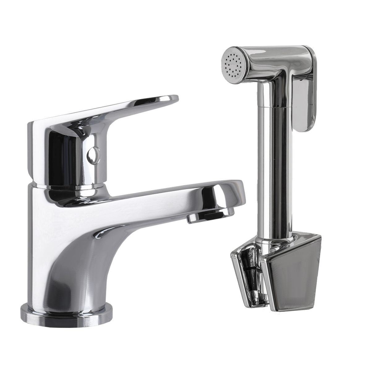 

Смеситель для раковины TOPAZ ZARA TZ 13206-H37 с гигиеническим душем (SX703045)