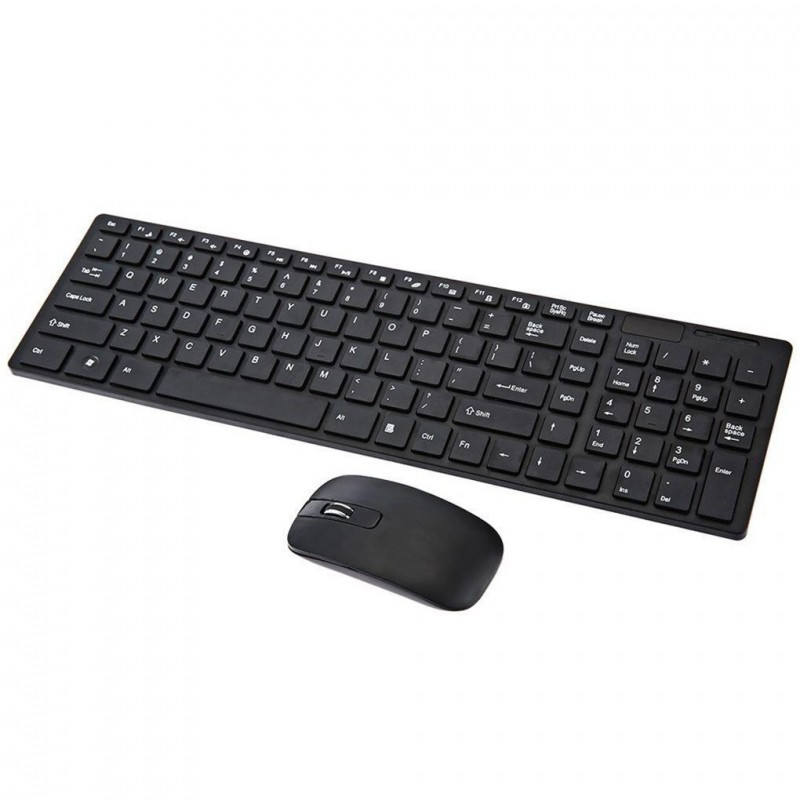 

Клавиатура + мышь беспроводные K-06 Black (pc022)
