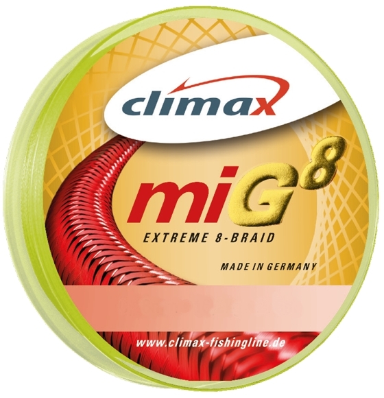 

Шнур Climax miG8 Braid Fluo-Yellow SB 135m 0.18mm 18.2kg (9352-10135-018)