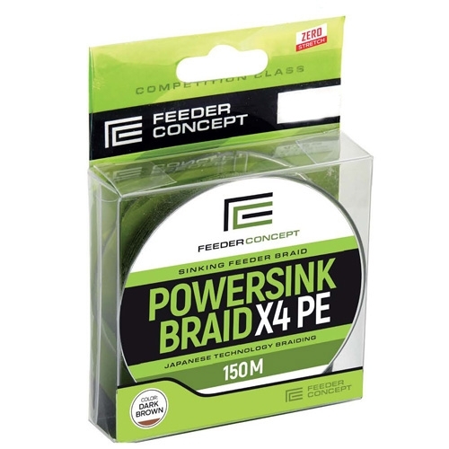 

Шнур Feeder Concept Powersink Dark Brown Х4 150m #0.6/0.113mm 4.72kg (FC4909-011)