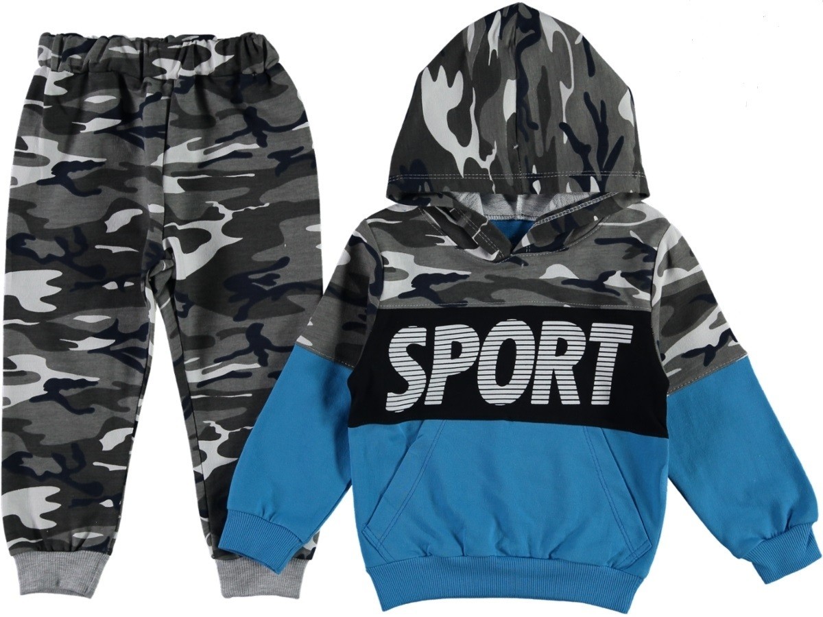 

Костюм (худи + штаны) Citir Sport Камуфляж 98 см Двунитка для мальчиков