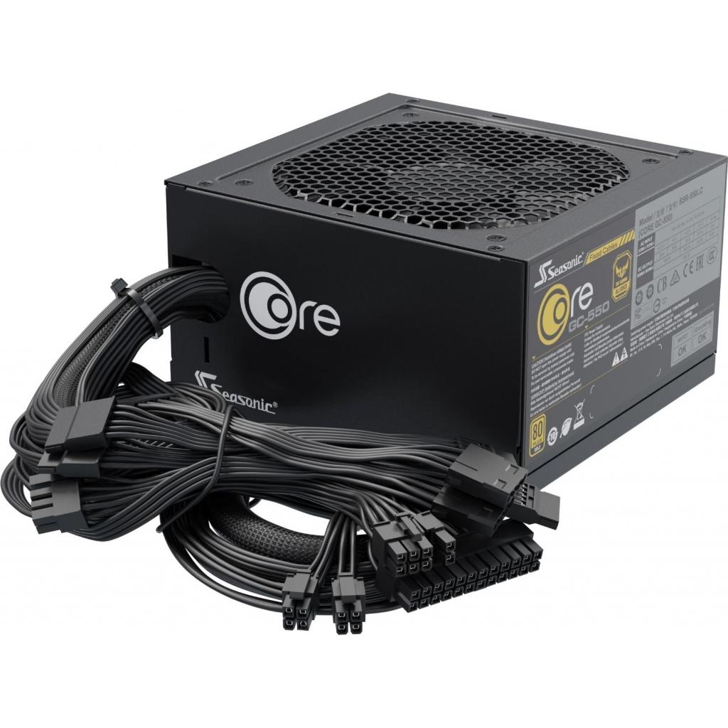 

Блок питания Seasonic 550W GC-550 GOLD (SSR-550LC)