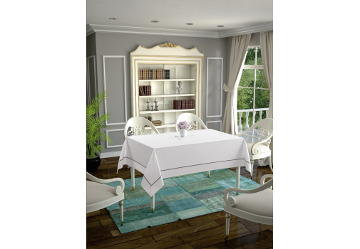 

Скатерть Tabe Daisy Collection Beyaz Белый