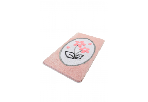 

Коврик для ванной Chilai Home Ladure pembe 60*100 Розовый