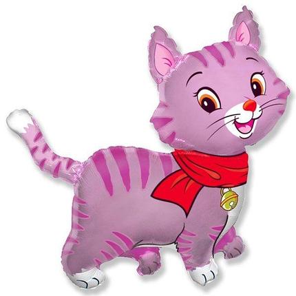 

Фигура Котенок с шарфом розовый (ФМ)