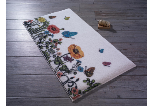 

Коврик для ванной Confetti Cosmopolite Beyaz 57*100 Разноцветный