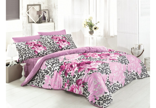 

Комплект постельного белья Gokay Mistik 160x220x1 Розовый