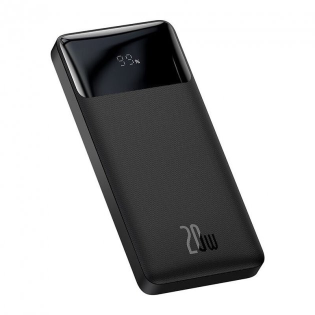 

Павербанк Baseus Smart Display 10000mAh |20W, 3A, Type-C/2USB| black