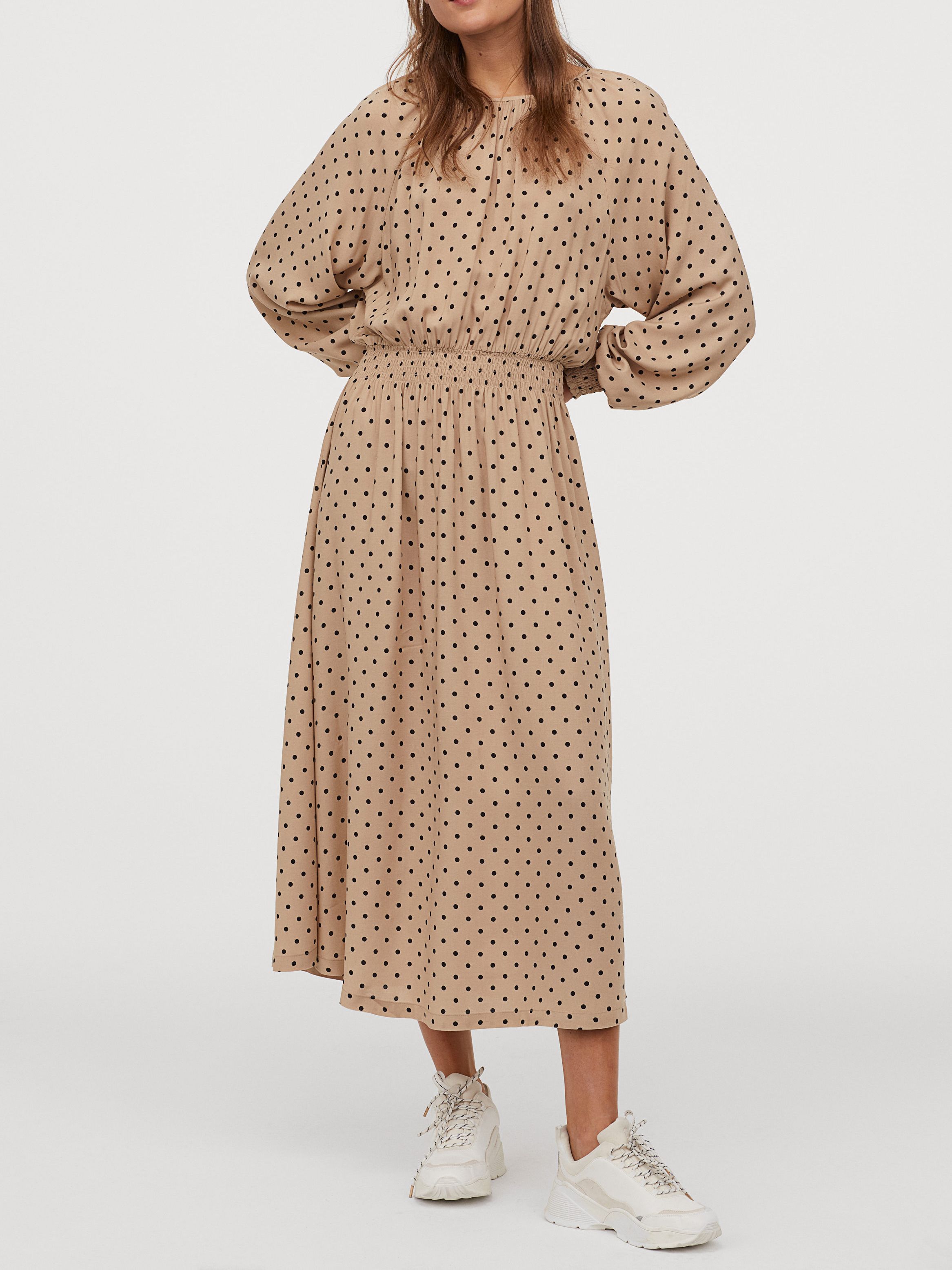 

Платье H&M 0812683-1 L Бежевое (СА2000001691496)