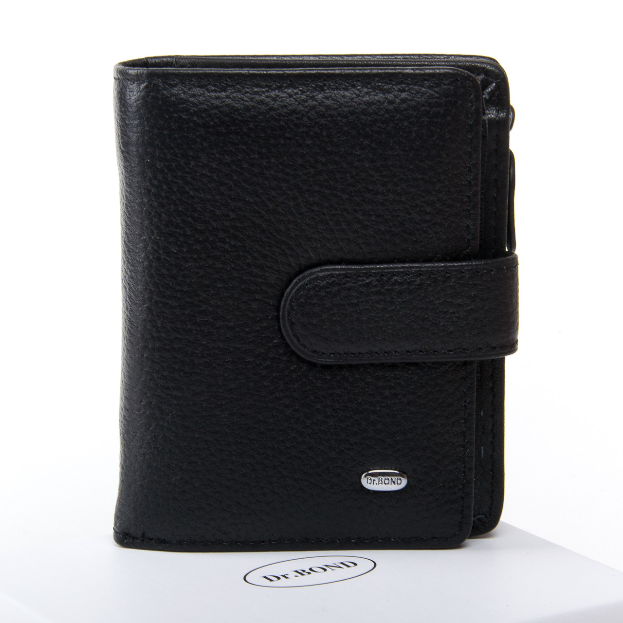

Жеснкий кошелек Classic кожа DR. BOND WN-2 черный
