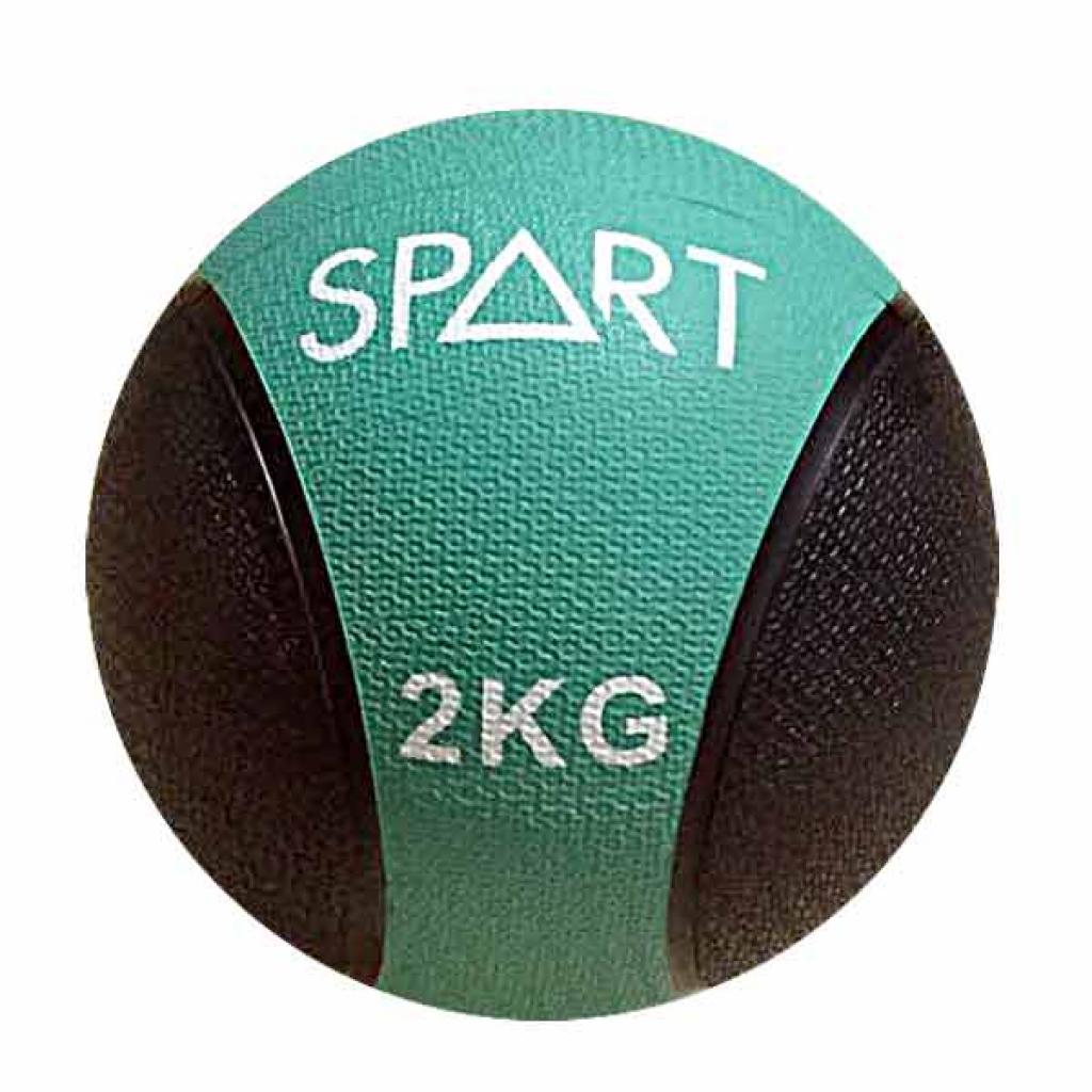 

Медбол Spart 2 кг Green/Black (CD8037-2)