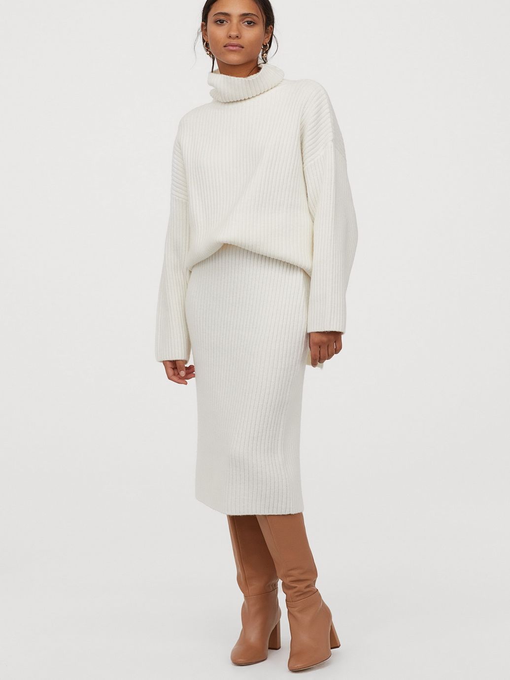 

Юбка H&M 0834188-0 L Белая (СА2000001654729)