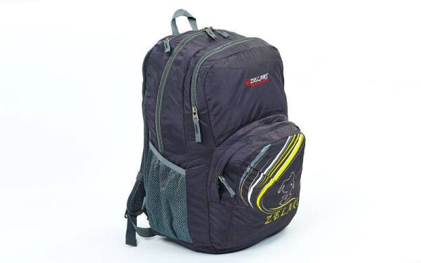 

Рюкзак спортивный с жесткой спинкой Zelart GA-3705 (Черный)