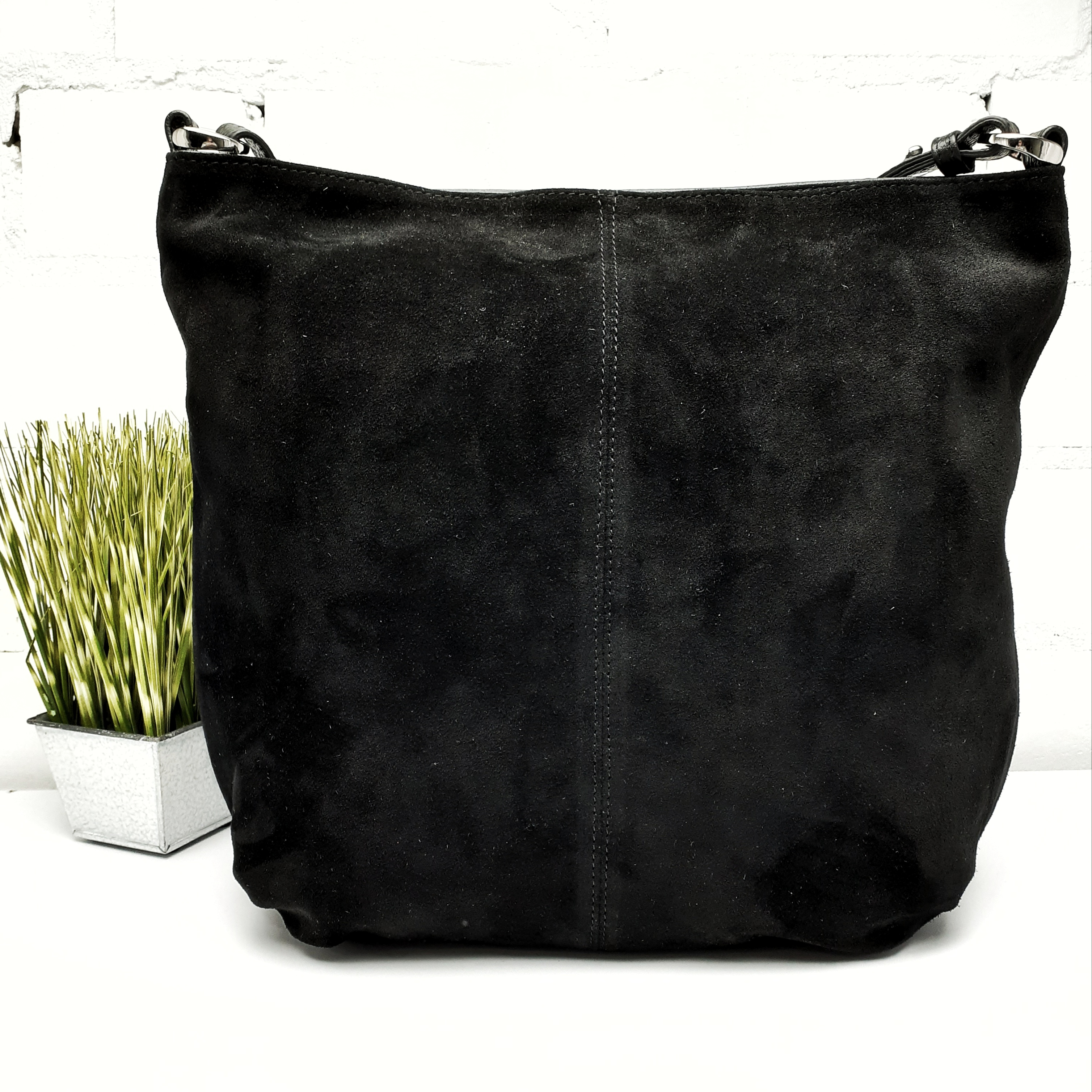 

Сумка женская замш Vito Torelli черная 1022 black