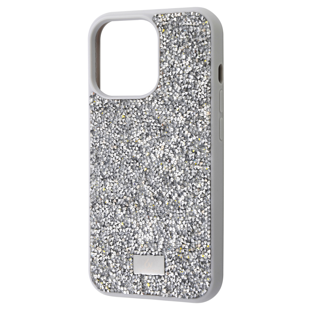 

Чехол Bling World ROCK DIAMOND для iPhone 13 Pro Max silver