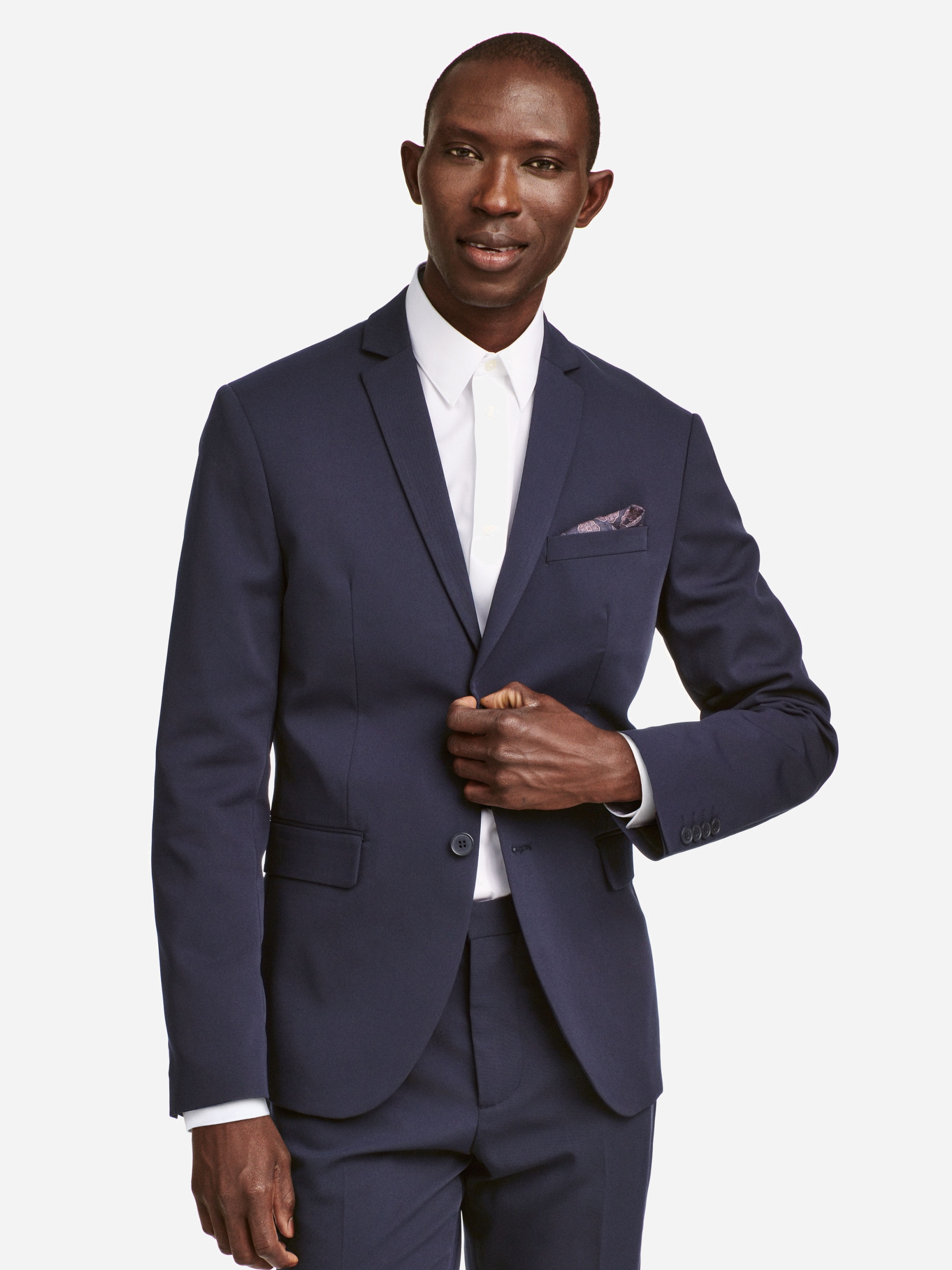 

Пиджак H&M XAZ058235HNXN  Темно-синий, Пиджак H&M XAZ058235HNXN 46 Темно-синий