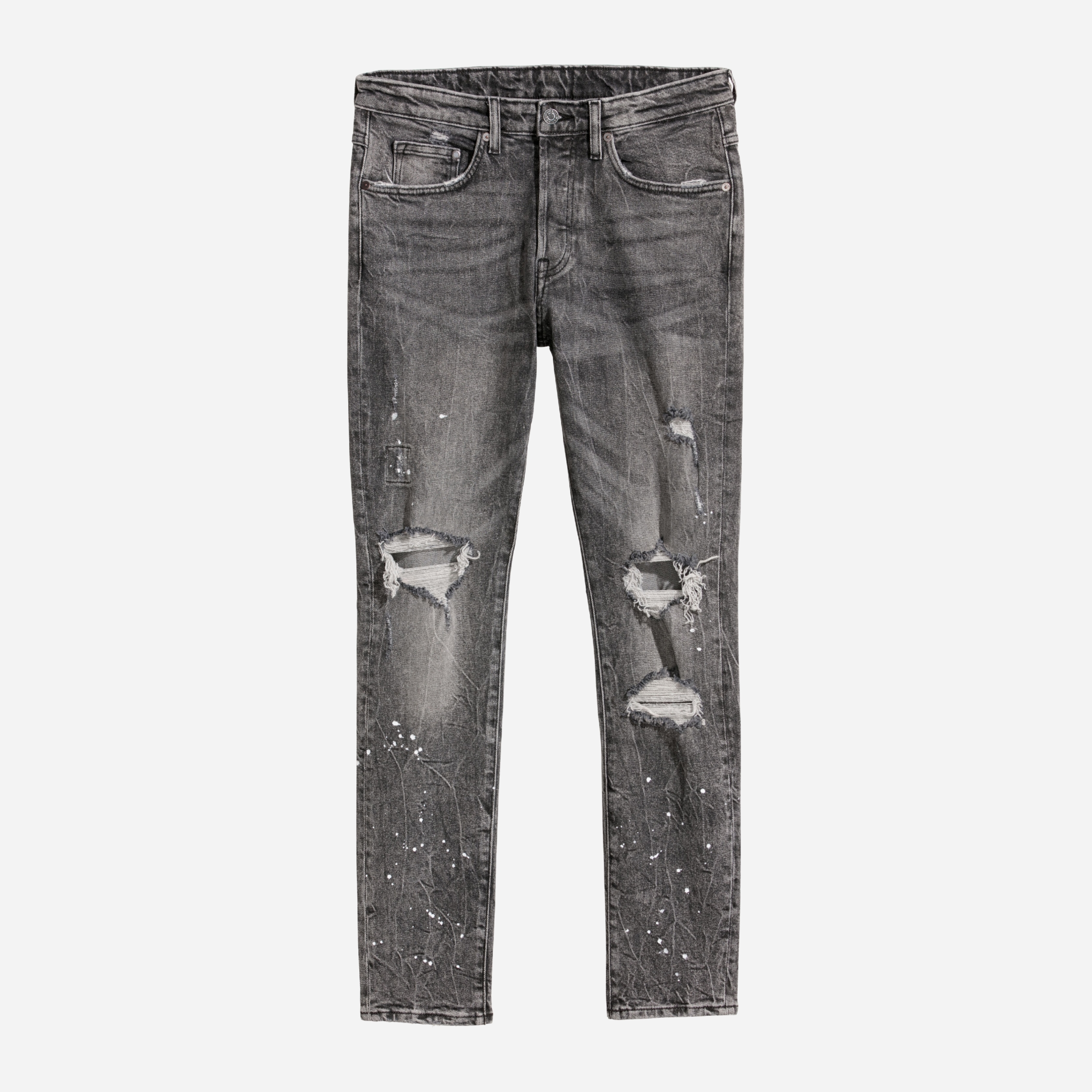 

Джинсы H&M XAZ088519UGMI 29/34 Темно-серые