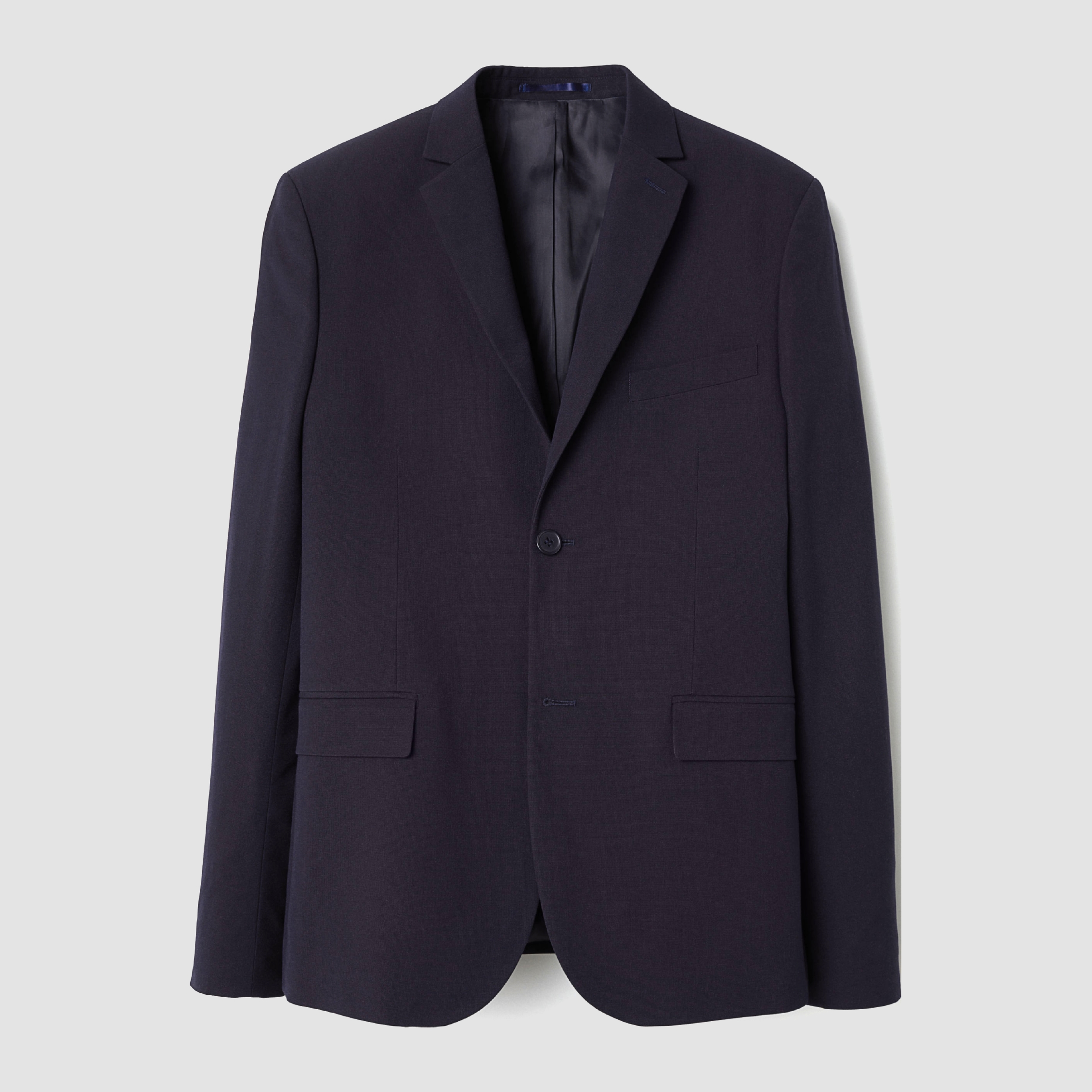 

Пиджак H&M XAZ112303ELYI  Темно-синий, Пиджак H&M XAZ112303ELYI 48 Темно-синий