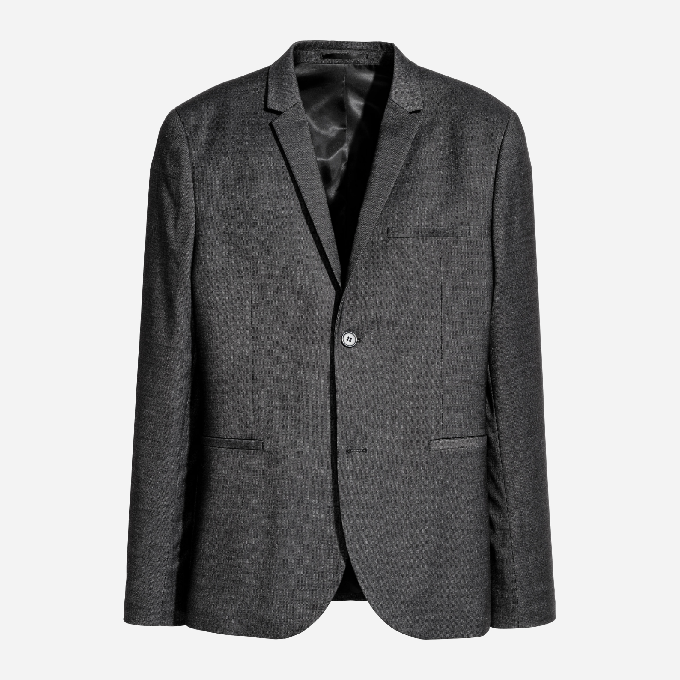 

Пиджак H&M XAZ181079HJJF  Темно-серый, Пиджак H&M XAZ181079HJJF 42 Темно-серый