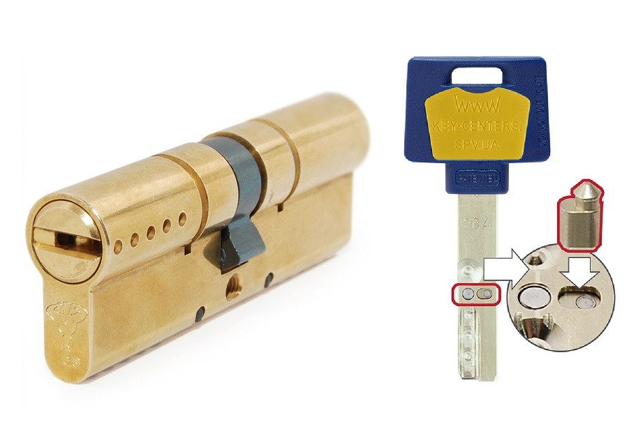 

Цилиндр MUL-T-LOCK INTERACTIVE 95 Кл-кл Лат