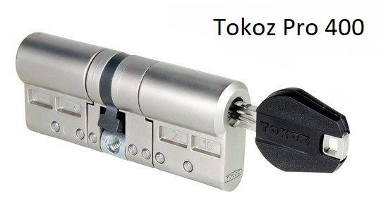 

Цилиндр TOKOZ PRO 400 90мм (45*45) матовый никель