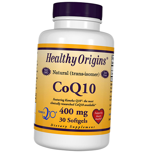 

Коэнзим Healthy Origins Coenzyme Q10 400 мг 30 капсул (333263)