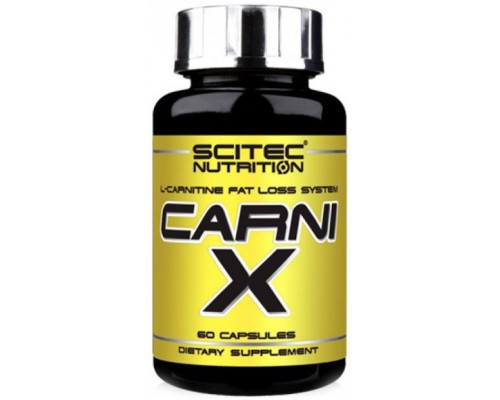 

Жиросжигатель Scitec Nutrition Carni-X 500 мг 60 капсул (333807)