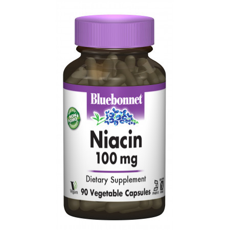 

Ниaцин Bluebonnet Nutrition Niacin В3 100 мг 90 капсул (333050)