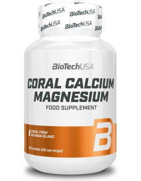 

Минеральный комплекс из природного кораллового кальция и магния BioTech Coral Calcium - Magnesium 100 таблеток (333032)