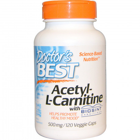 

Жиросжигатель Doctor's Best Acetyl L-Carnitine 500 мг 120 капсул (333197)