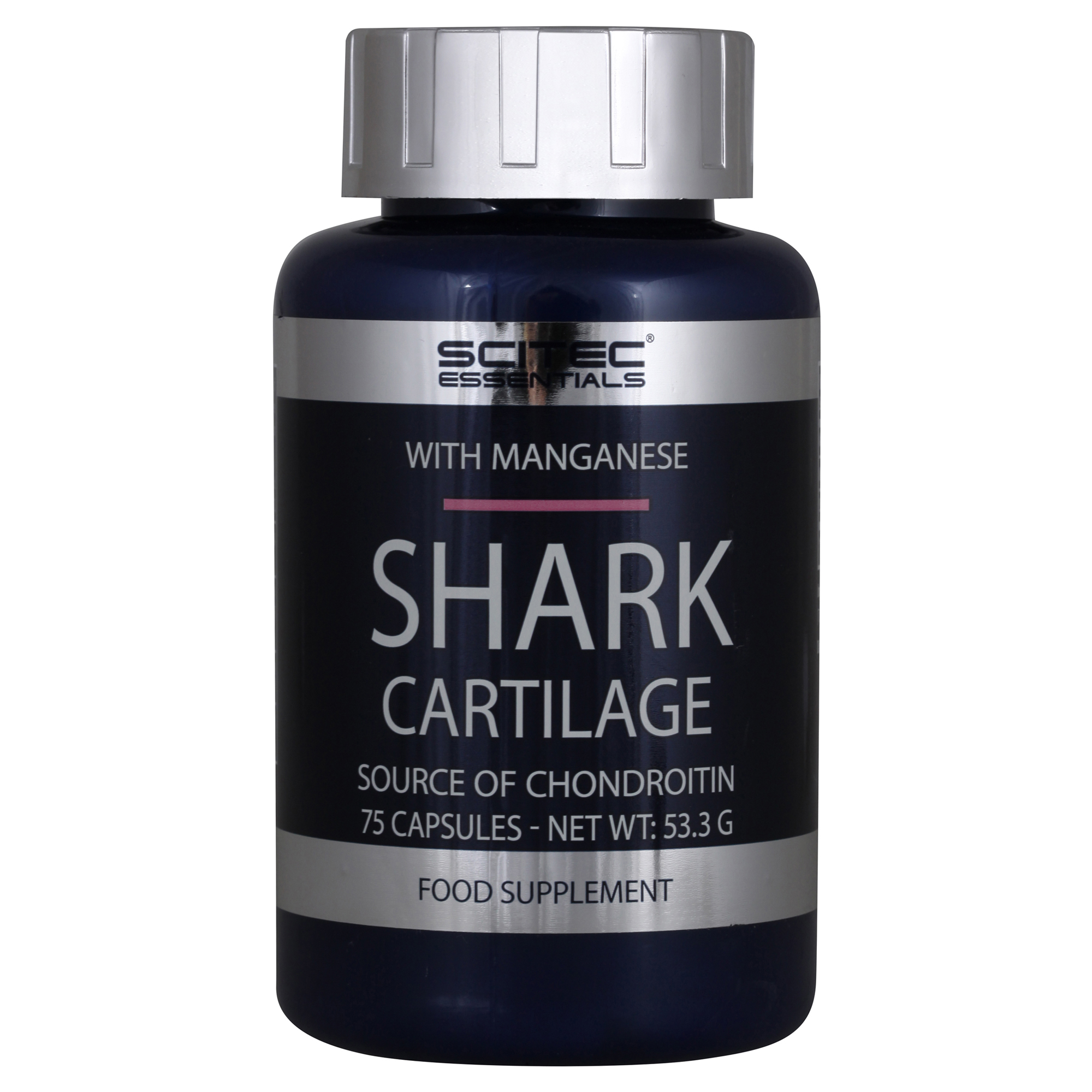 

Препарат для восстановления суставов и связок Scitec Essentials Shark Cartilage 75 капсул (333802)