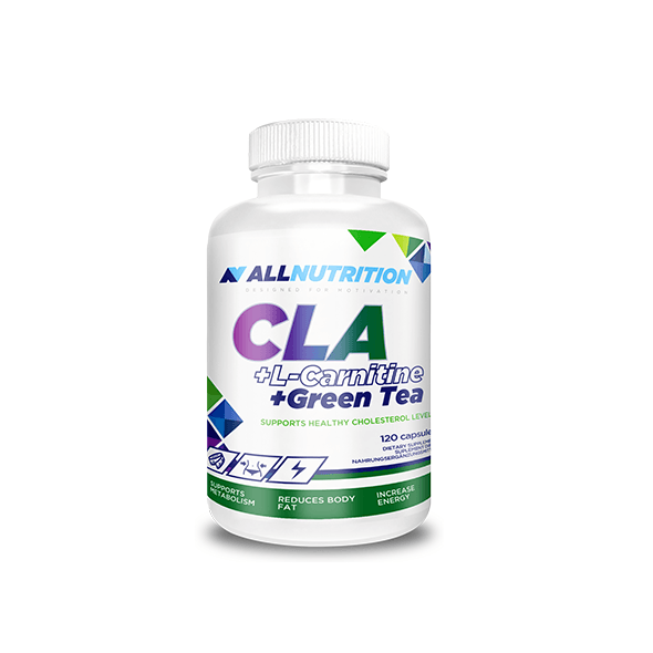 

Жиросжигатель AllNutrition CLA + L-Carnitine + Green Tea 120 капсул (333009)