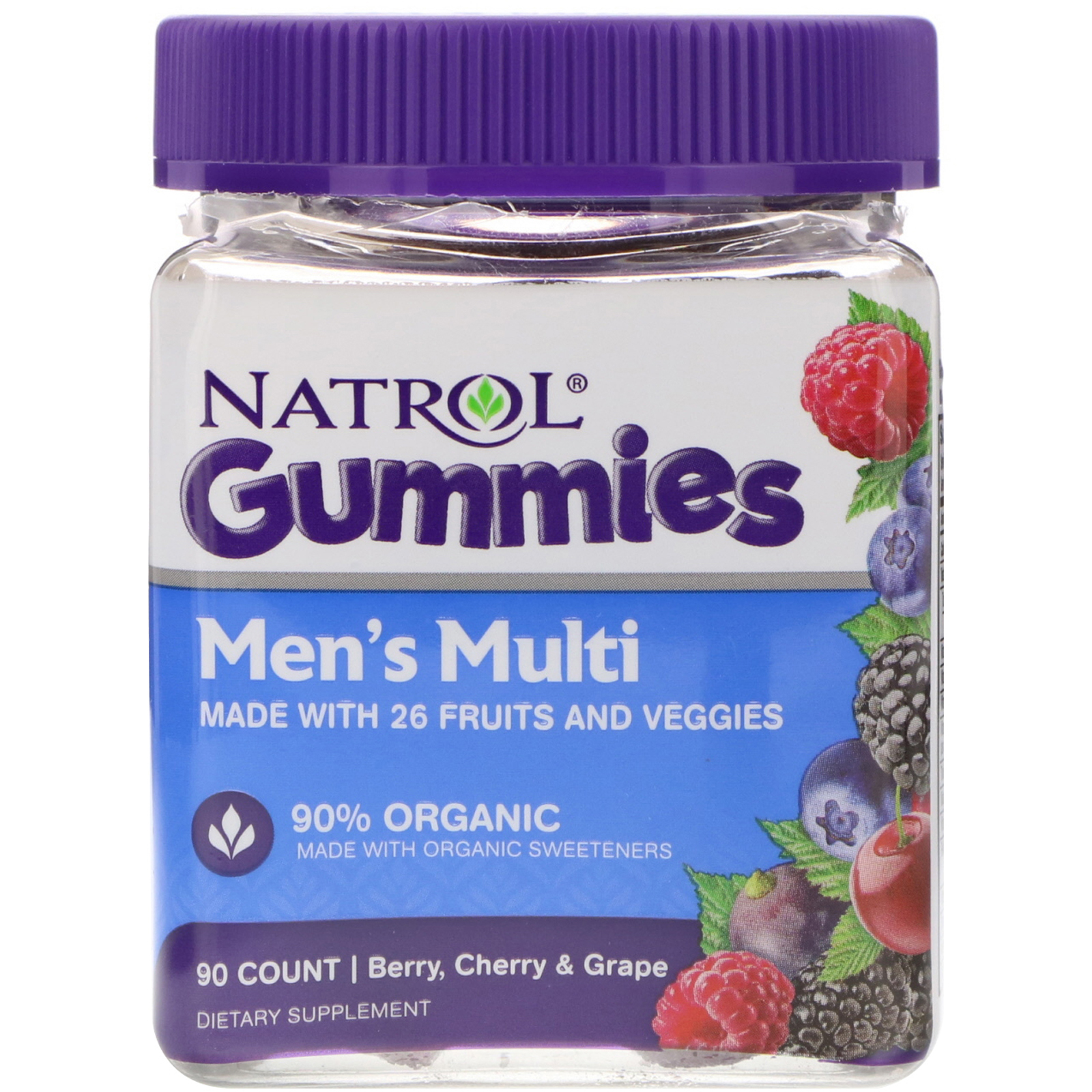 

Витамины Nature's Way Natrol Men`s Multi Gummies 90 таблеток (333313)