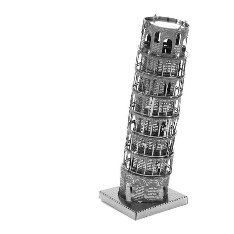 

Металлический 3D конструктор 3D Пизанская башня