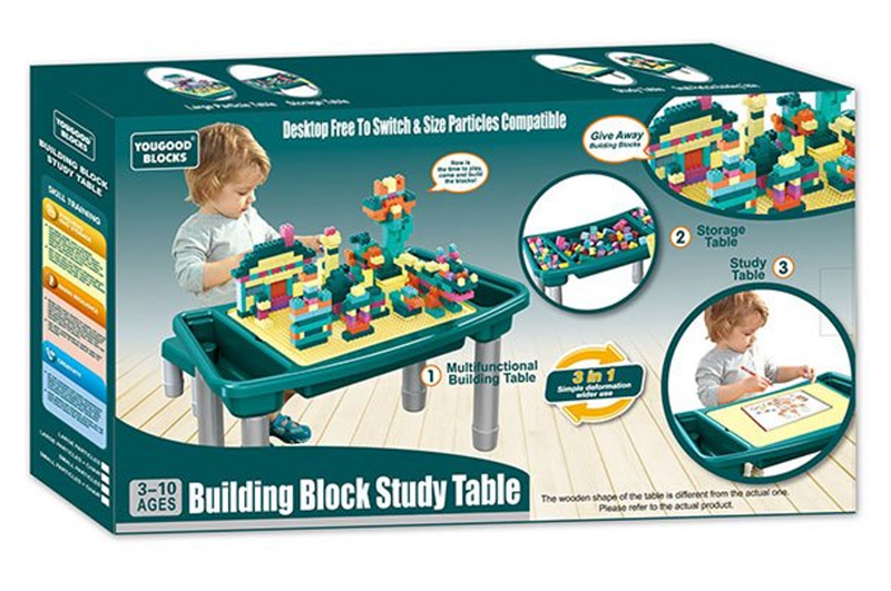 

Ігровий набір стіл-конструктор A-Toys Table block UG7702