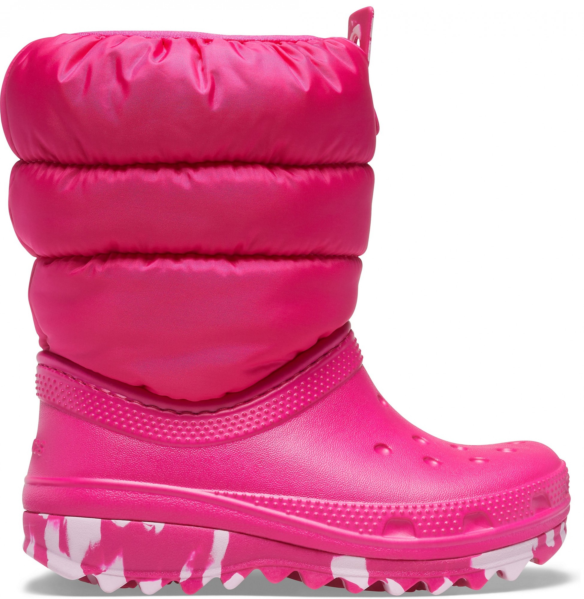 

Сапоги Crocs Classic Neo Puff Boot Kids 207275- 6X0-C11 28 Розовый