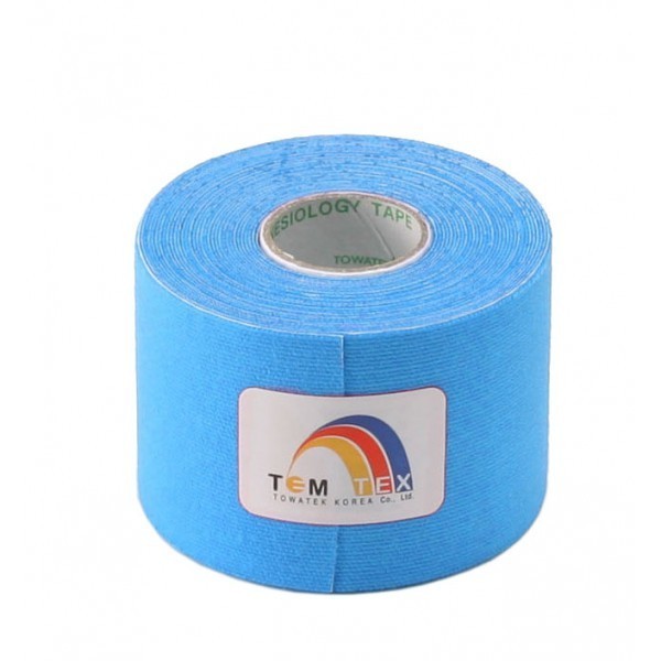 

Кінезіо тейп TemTex 5 см х 5 м голубий