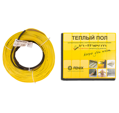 

Тепла підлога | Нагрівальний кабель IN-THERM ADSV 20Вт/м 1080Вт 53м 8.5м.кв