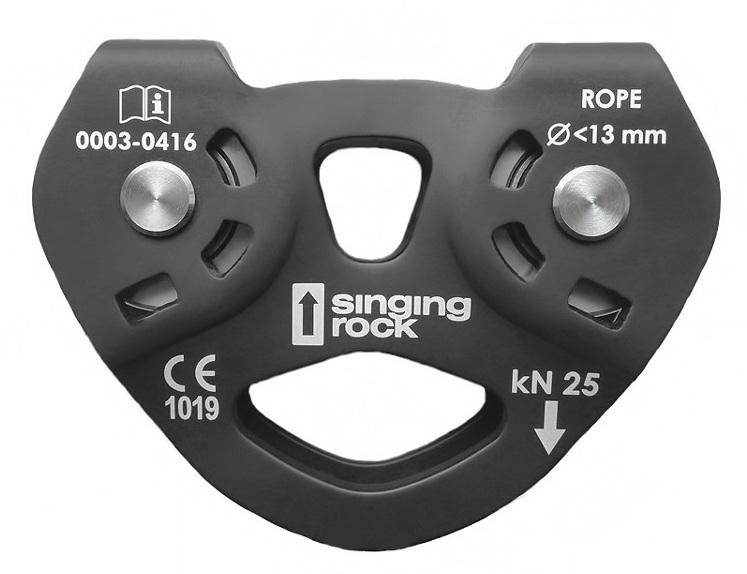

Блок ролик Singing Rock Pulley Tandem Черный