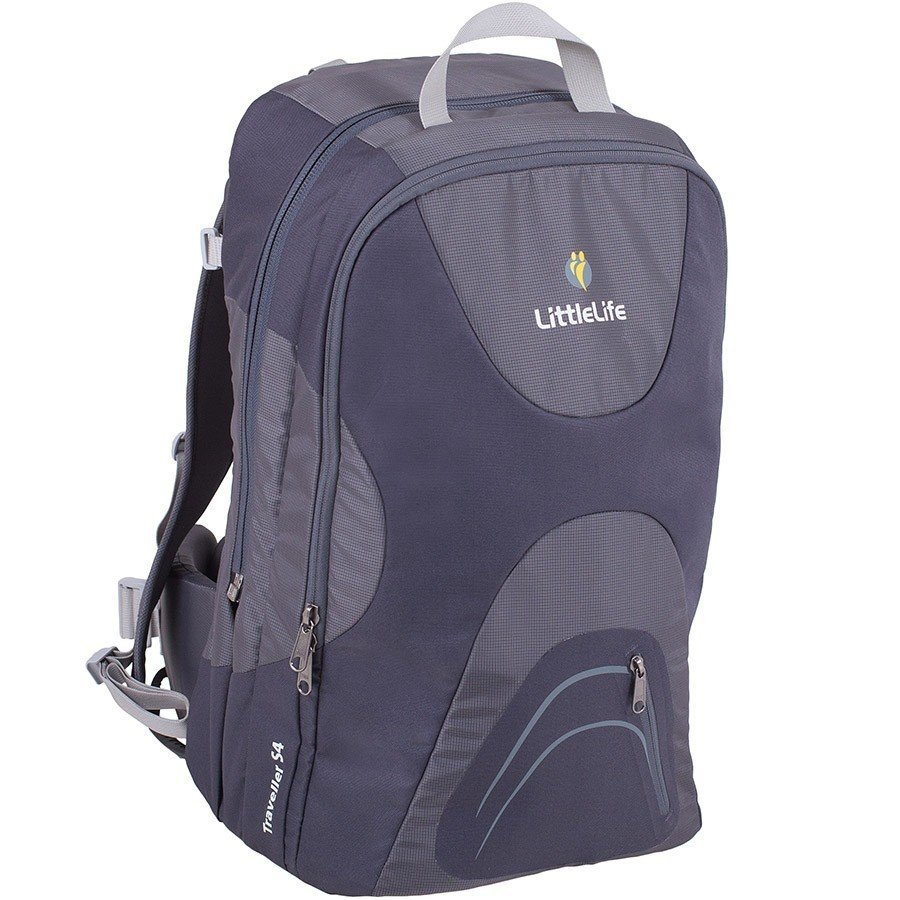 

Рюкзак Little Life для переноски ребенка Traveller S3 Premium Серый