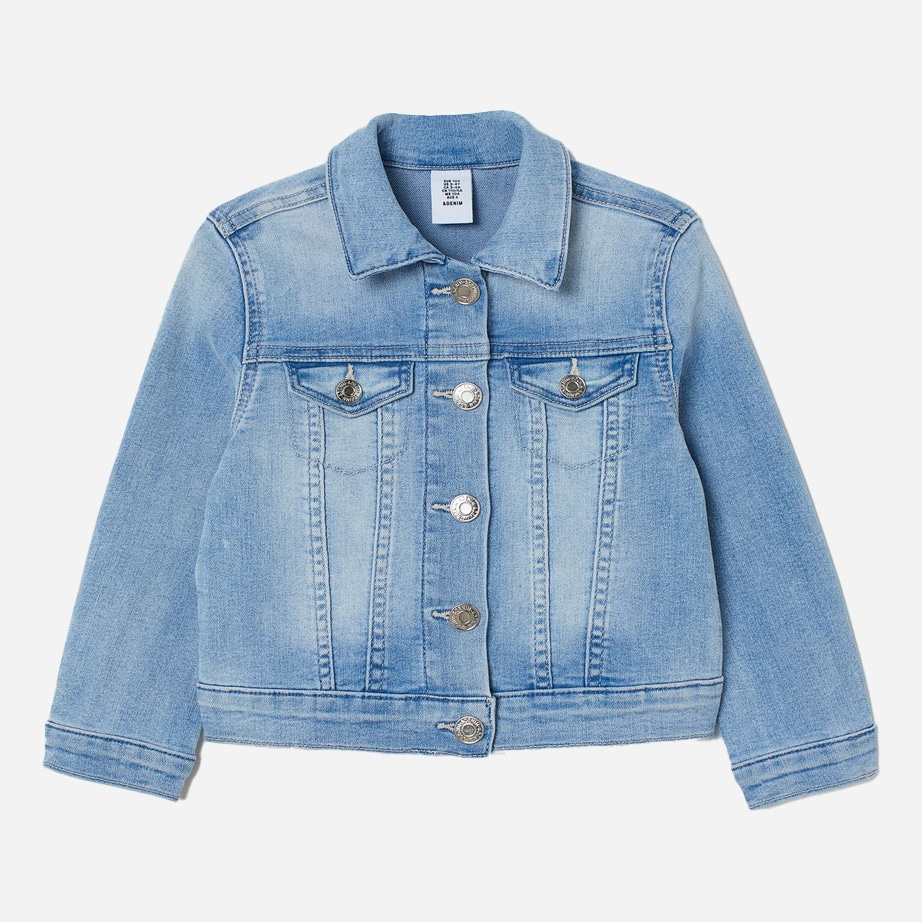 

Джинсовая куртка H&M 05-0739863-011 128 см Голубая (СА2000001680704)