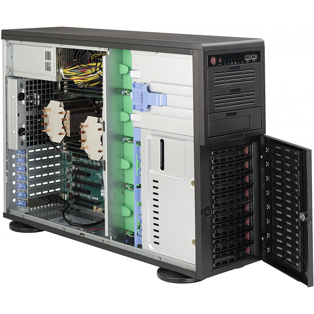 

Корпус для сервера Supermicro CSE-743TQ-903B-SQ