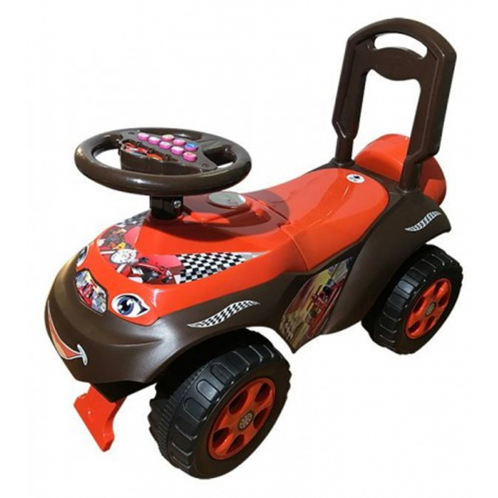 

Чудомобиль Active Baby музичний чорно-червоний (013117-0201М)