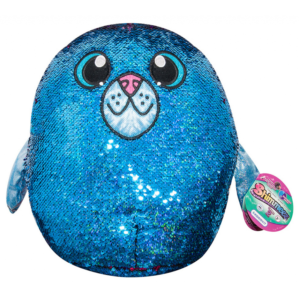 

Мягкая игрушка Shimmeez с пайетками S2 Тюлень Аква 36 см (SH01054S)