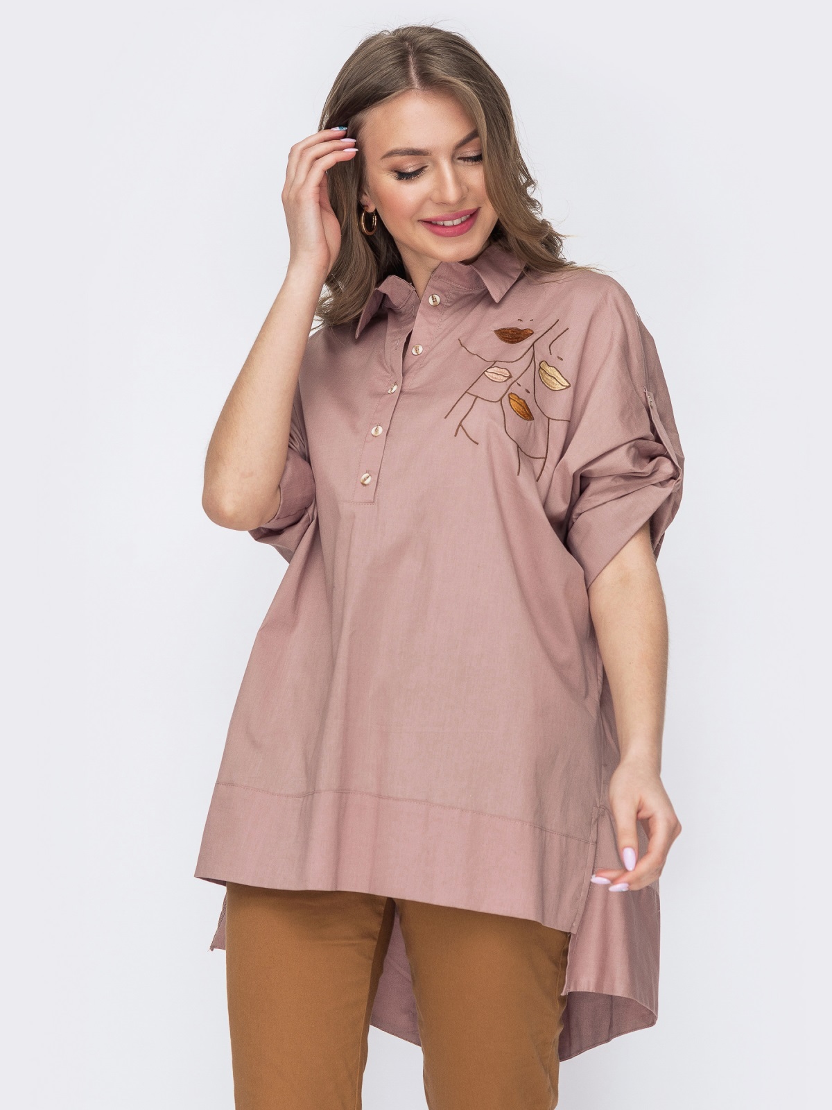 

Туника Dressa 53573 52-54 Бежевая