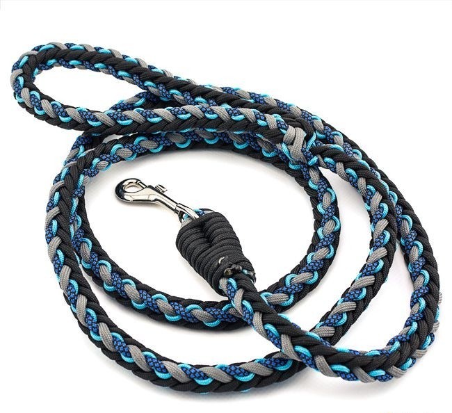 

Поводок из паракорда V4 1,6м карабин ХL Aramitex (Blue)