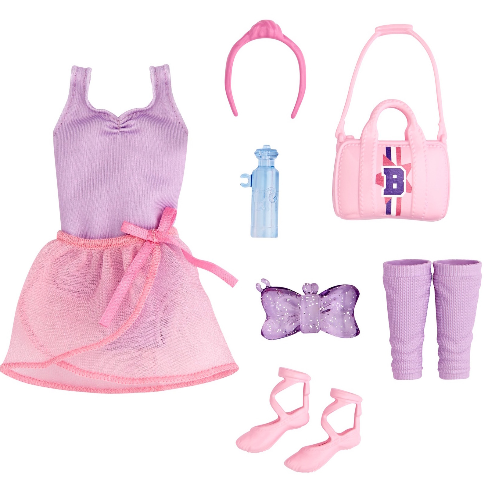 

Одежда для кукол Барби Балет Barbie: Big City, Big Dreams Ballet Fashion Pack (GXT11)