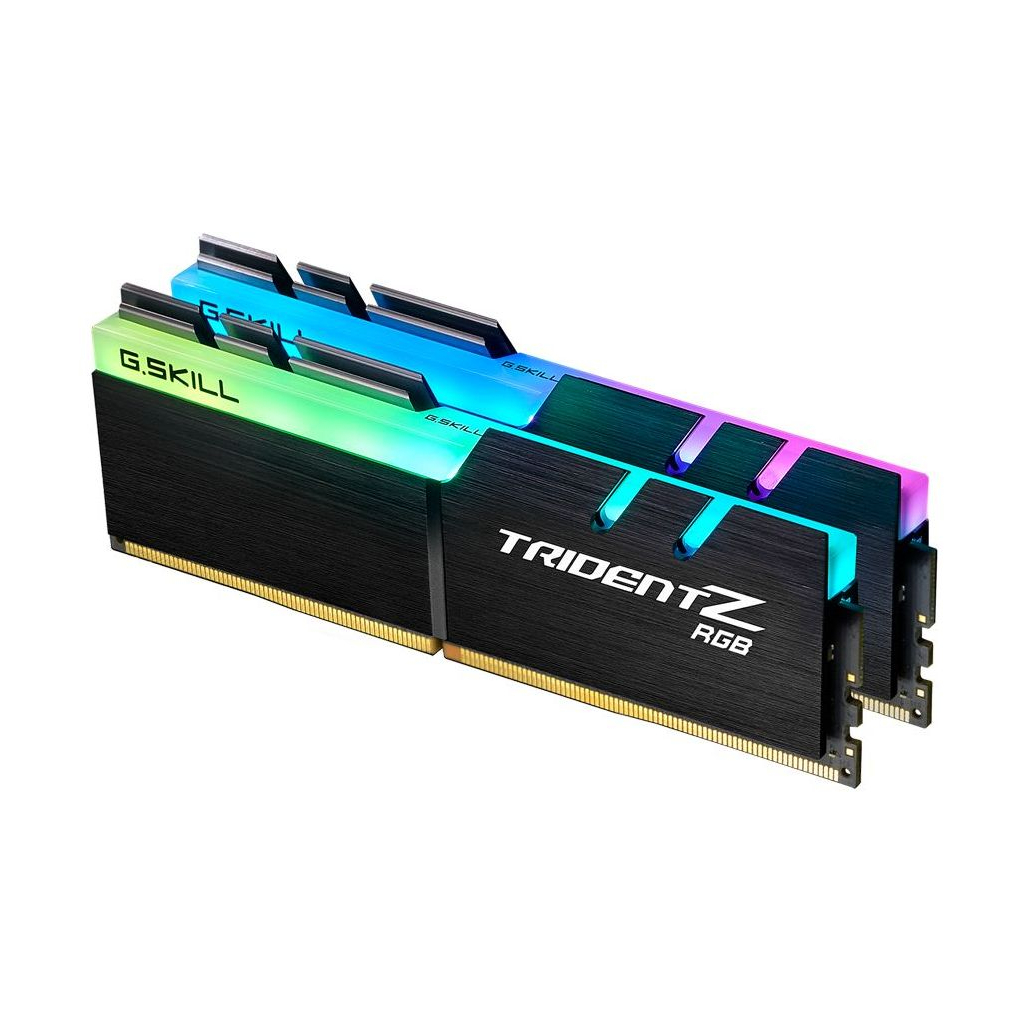 

Модуль памяти для компьютера DDR4 16GB (2x8GB) 3600 MHz Trident Z RGB G.Skill (F4-3600C18D-16GTZRX)