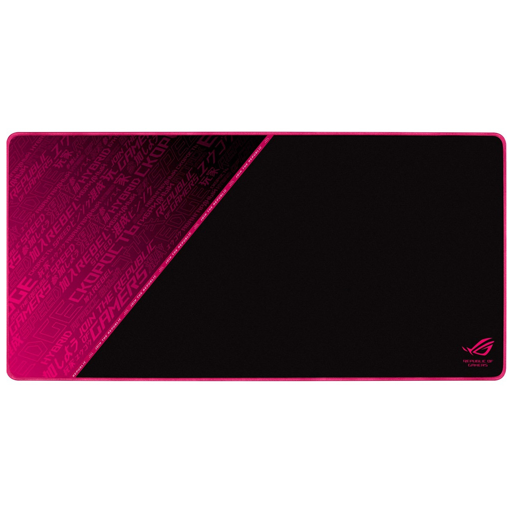 

Коврик для мышки ASUS ROG Sheath Electro Punk Black/Red (90MP01Z0-BPUA00)